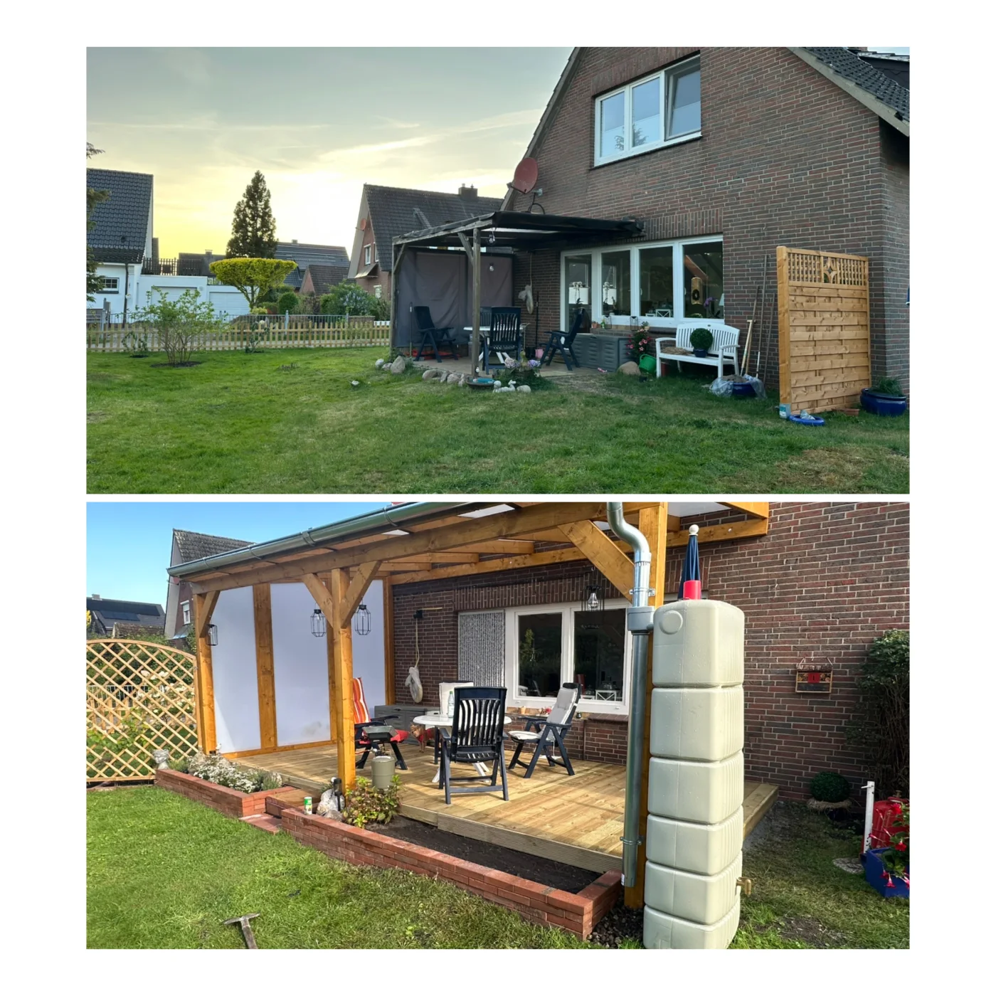 🌿 Ein neues Beet für unsere Terrasse